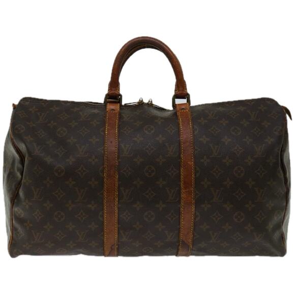 LOUIS VUITTON Monogram Keepall 50 Boston Bag M41426 - Picture 13 of 16